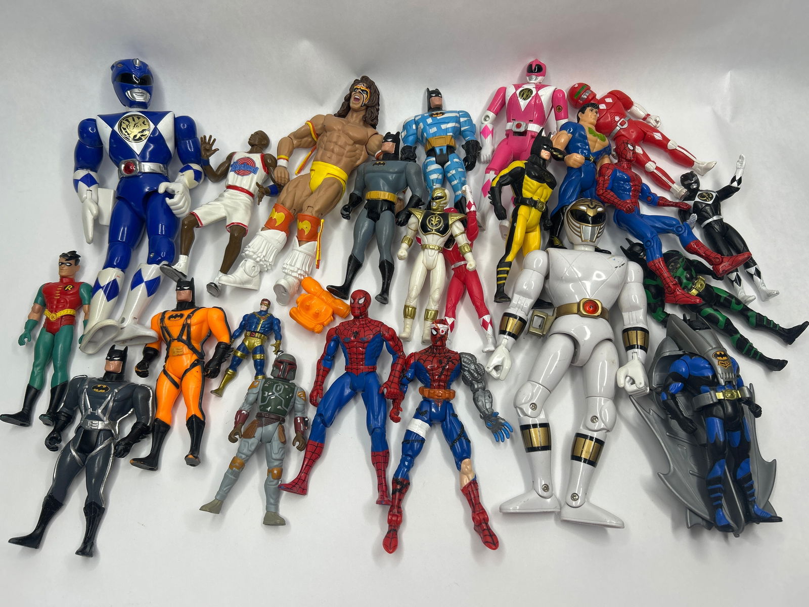 Power Rangers, Batman & Robin, Spiderman and More - Action Figures, Moveable, Various Costumes (1 of 4)