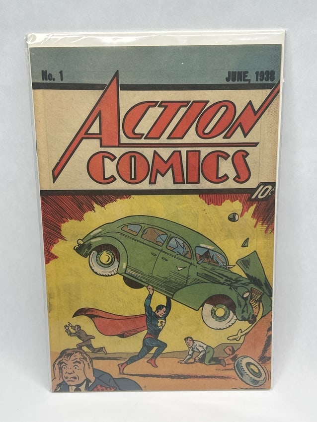 Action Comics 1988 Reprint No. 1 June 1938 Superman Issue, Bagged and Boarded (1 of 3)