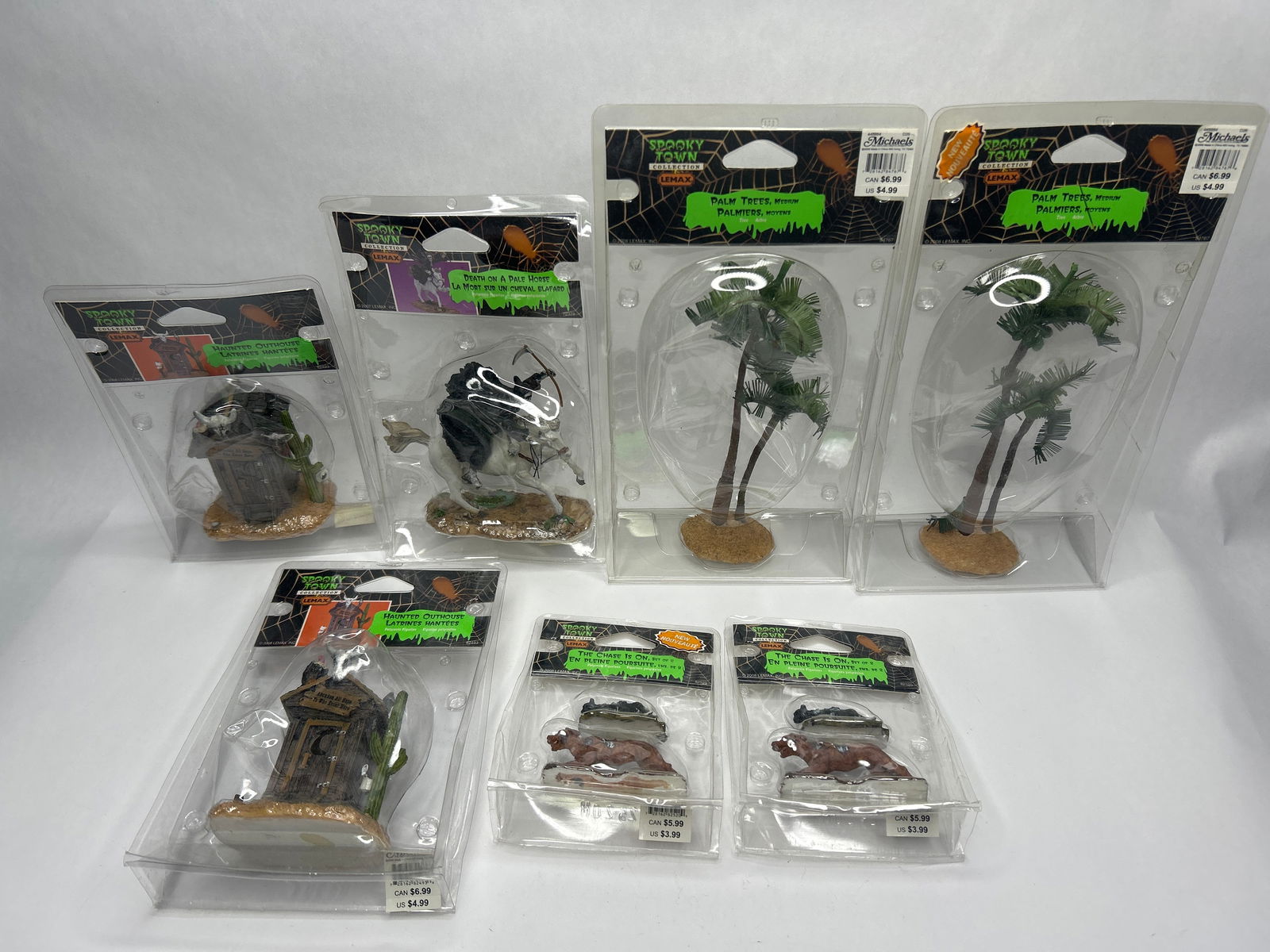 SPOOKY TOWN Collection by Lemax, Halloween Village Decor and Figurines, New In Package (1 of 3)