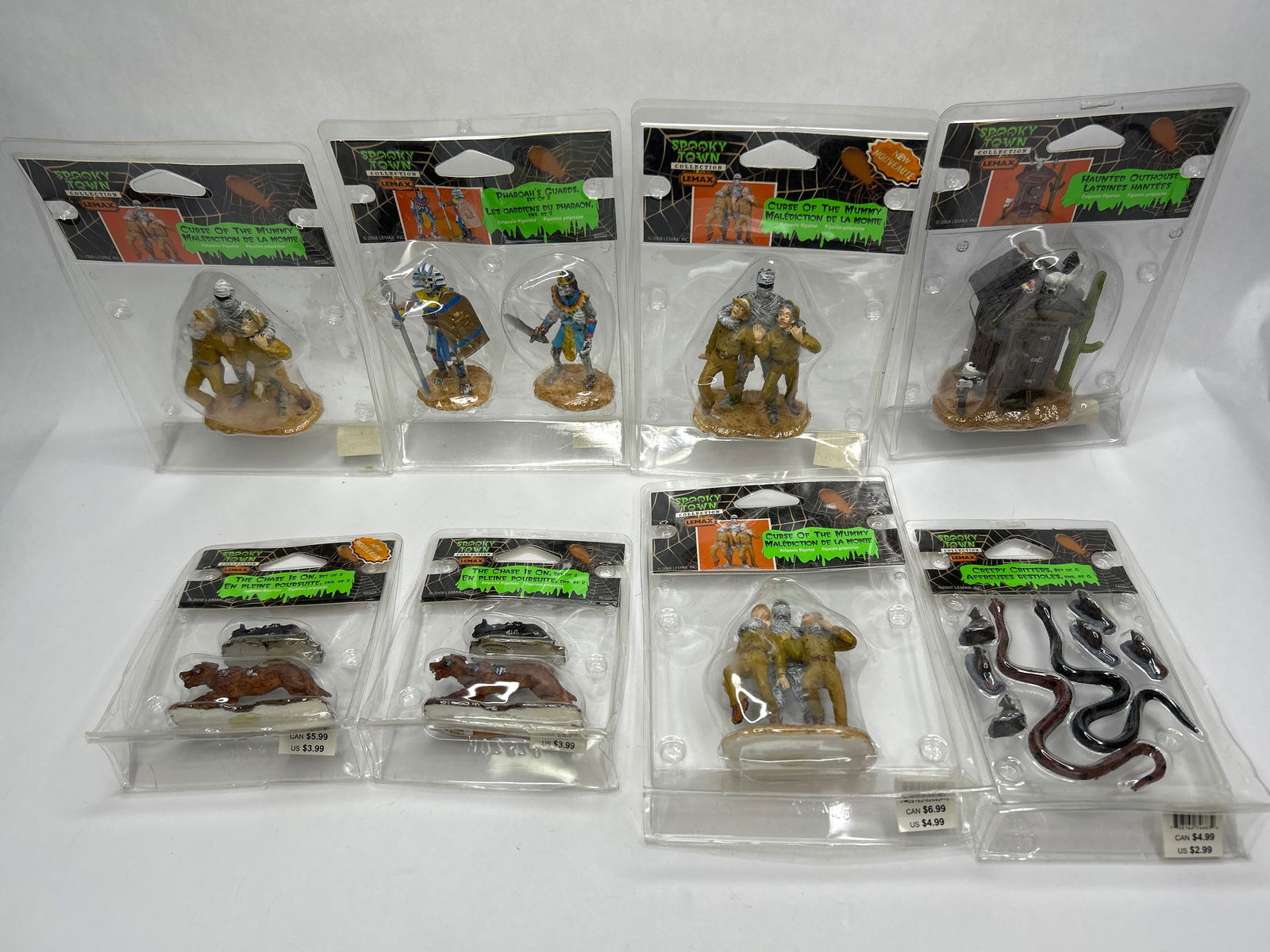 Halloween Village Decor and Figurines, Lemax SPOOKY TOWN Collection, New In Package (1 of 3)