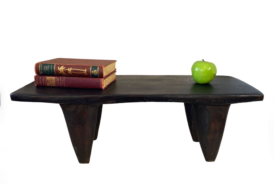 African Tribal Wood Hehe Gogo Milk  Stool Tanzania 13" H (1 of 6)