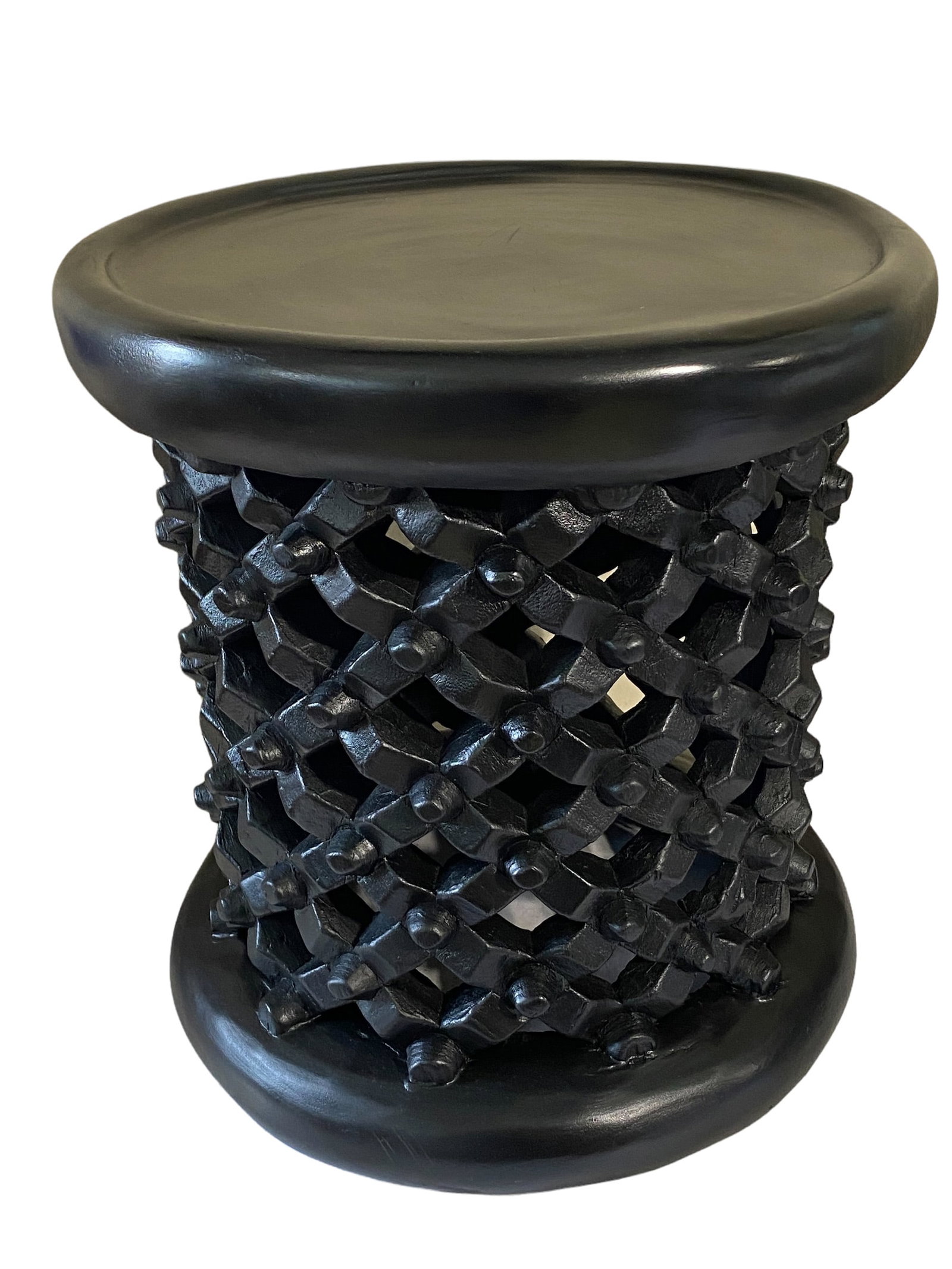 African Bamileke Spider Stool / Table 15.75" In. High (1 of 6)