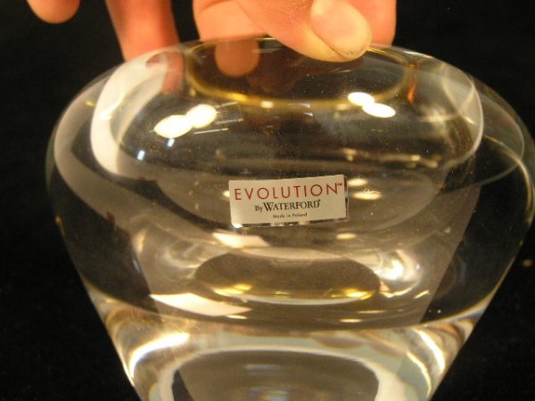 WATERFORD EVOLUTION CRYSTAL VASE - 3