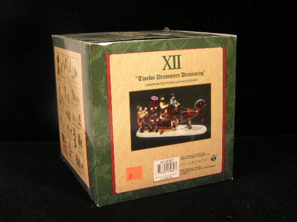 DEPT 56 12 DAYS DICKENS VILLAGE - TWELWE DRUMMERS