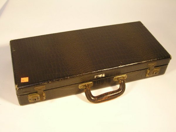 ANTIQUE MAH MA JONG SET IN CASE JOKER - 5