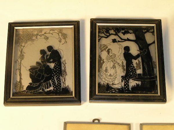 VINTAGE SILLOUTTE LOT OF 5 - 3