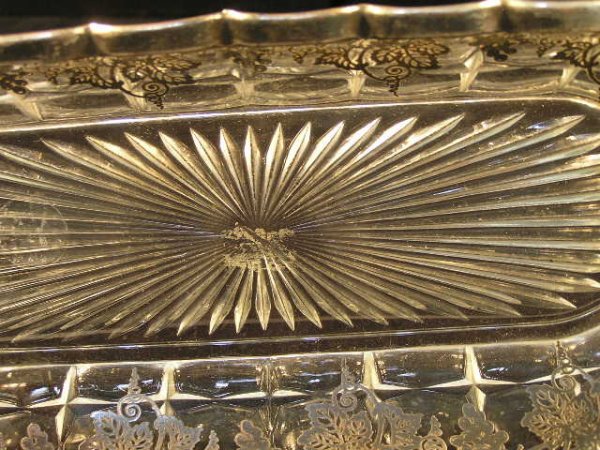 INDIANA CONSTELLATION SILVER OVERLAY GLASS - 3