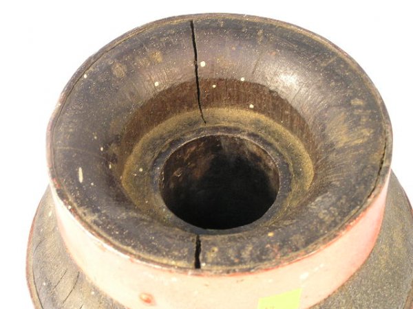 ANTIQUE WAGON WHEEL HUB - 3