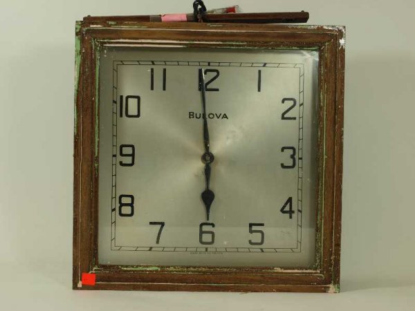 VINTAGE BULOVA WALL CLOCK