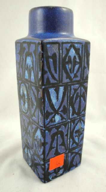 VTG Royal Copenhagen Aluminia Nils Thorsson Vase: Marked on bottom, see pic - Measures 8"H