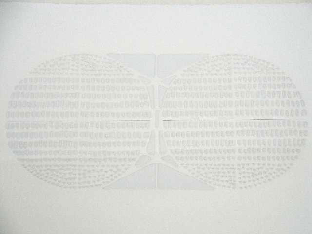 PAUL MAXWELL - COLORADO ARTIST- STENCIL CASTING: SIGNED BY ARTIST- ARTISTS PROOF- IN CUSTOM FRAME MEASURING 27" X 34"