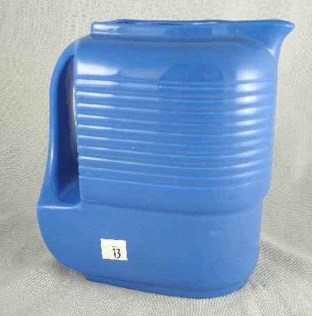 DECO WESTINGHOUSE HALL CHINA PITCHER: MEASURES 8.5" TALL