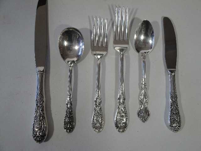GORHAM EASTERLING STERLING FLATWARE SET - 2