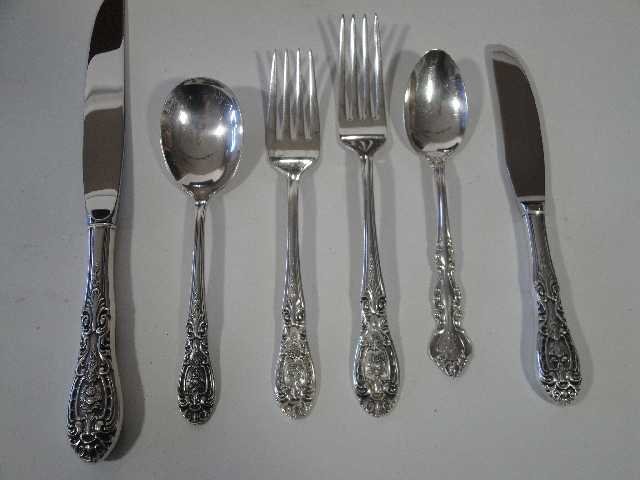 GORHAM EASTERLING STERLING FLATWARE SET - 3