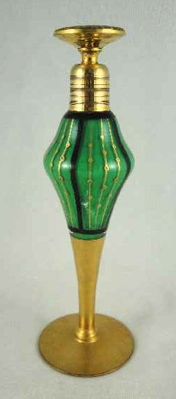 VTG PERFUME BOTTLE ART DECO: ALL ONE MONEY