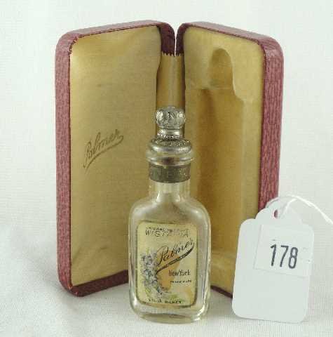 WISTARIA PALMER BOTTLE: NOT ORIGINAL BOX HOWEVER FITS - BOTTLE MEASURES 3" TALL