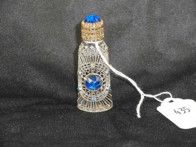 IRICE MINI BOTTLE - WITH JEWELS: MEASURES 3" TALL