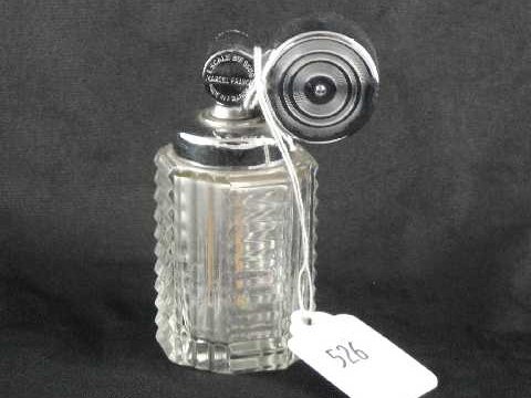 MARCEL FRANCK PLUNGER ATOMIZER: MEASURES 4" TALL