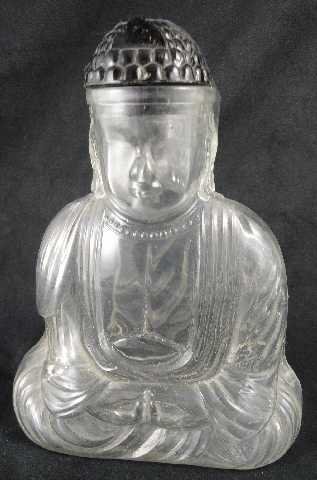 VANTINE'S EARLY FIGURAL BOTTLE: SIGNED ON BOTTOM - MEASURES 6.5" TALL