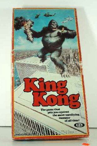 IDEAL KING KONG GAME - 1976: APPEARS TO BE ORIGINAL - BOX MEASUERS 18.5" TALL