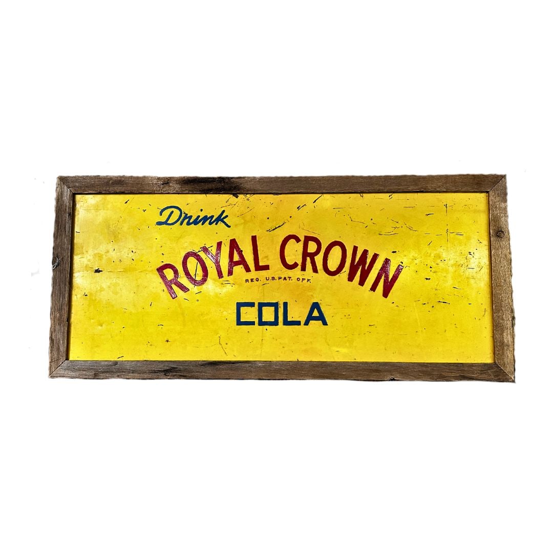 Royal Crown Wood Frame: Royal Crown Wood FrameLarge-19" x 41"