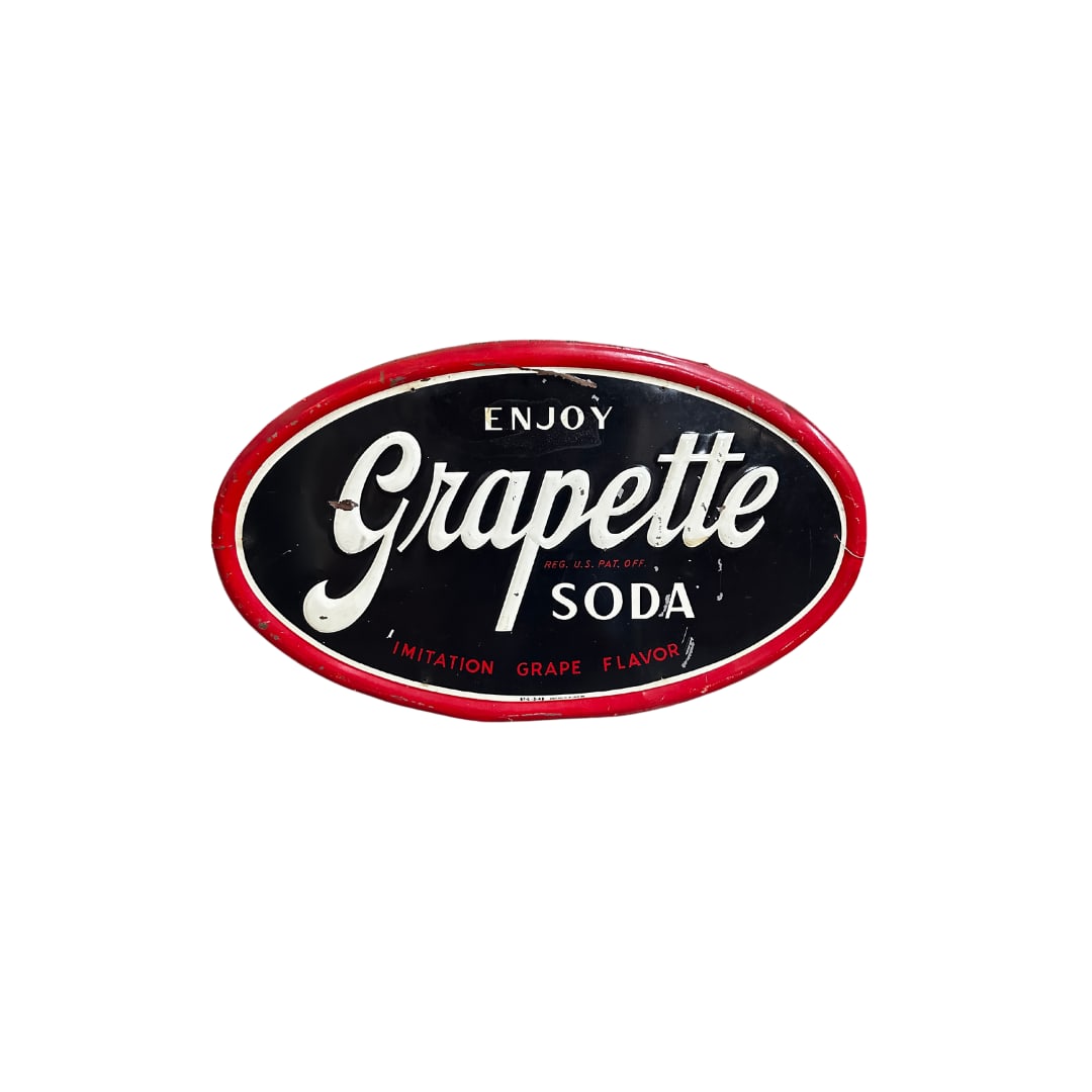 Vintage Grapette Soda Sign (1 of 1)
