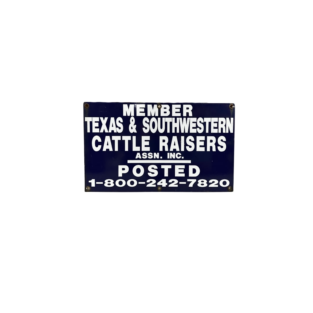 Texas and Southwestern Cattle Raisers Sign (1 of 1)