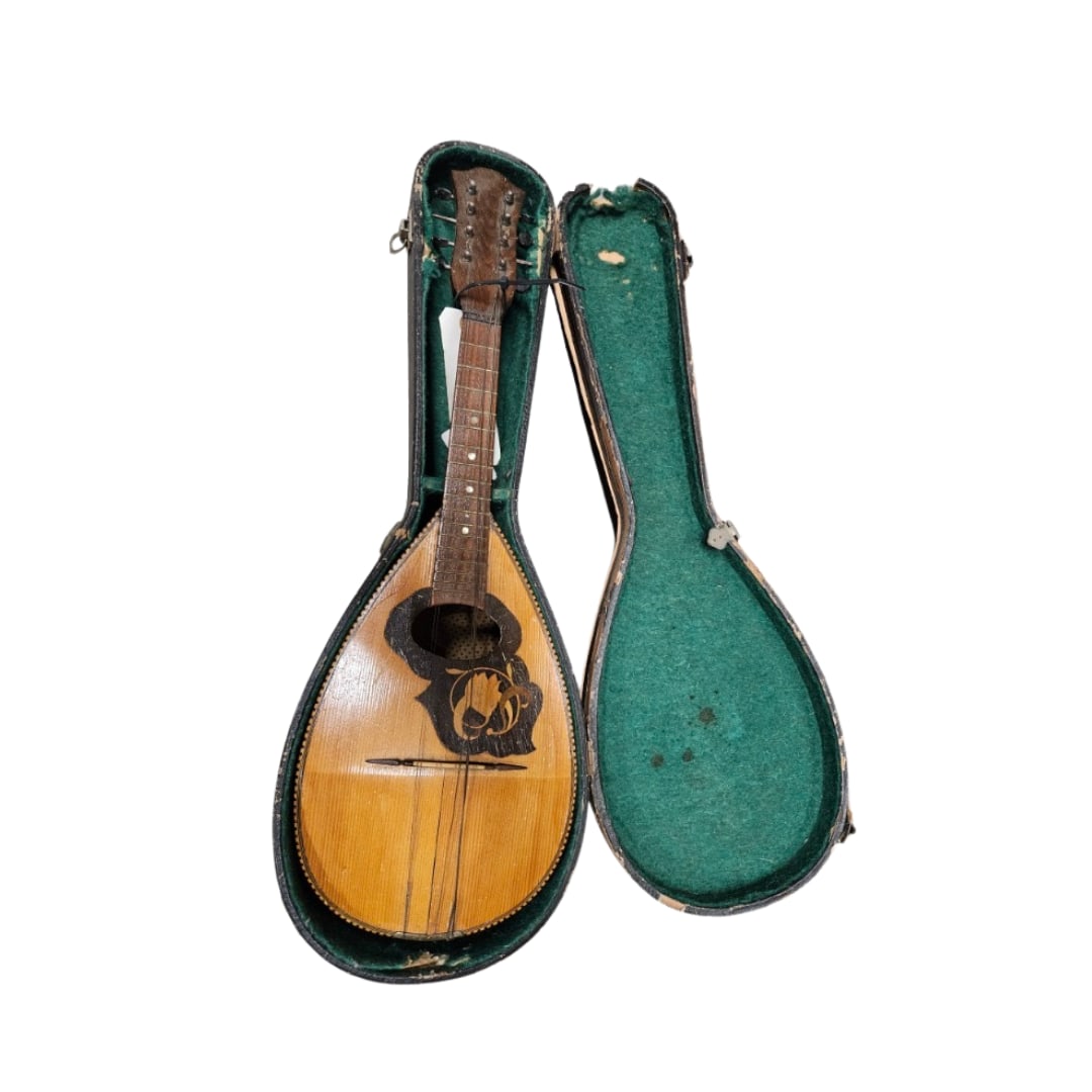 Old Bowl-backed "Pocket" Mandolin (1 of 3)