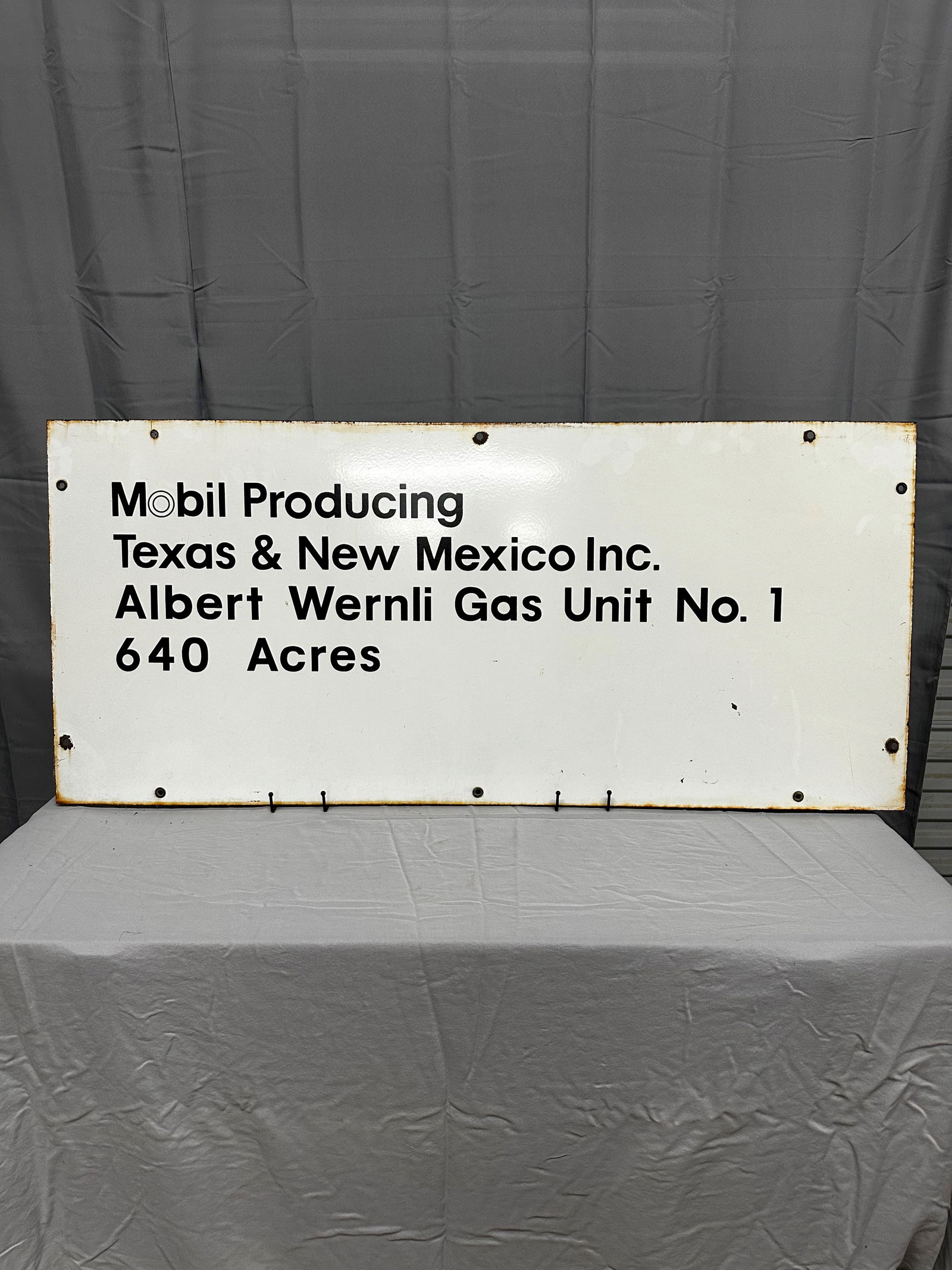 Texas & New Mexico Mobile Oil Sign (1 of 3)