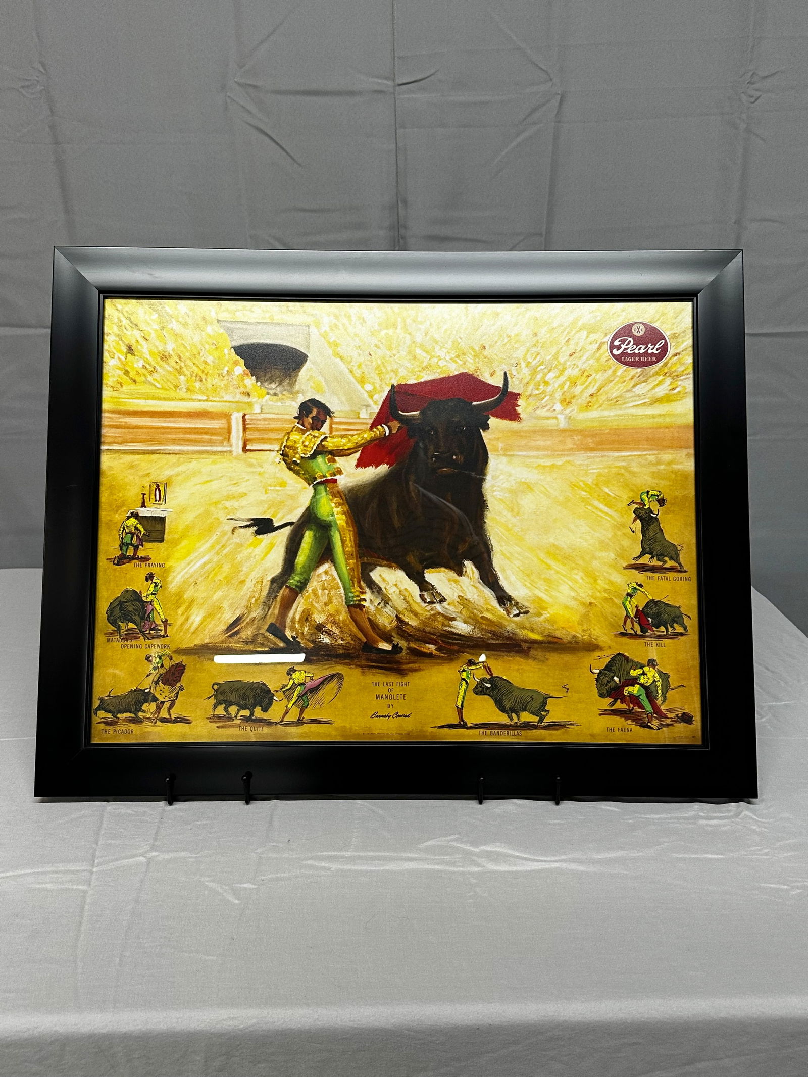 Pearl Beer- The Last Fight of Manolete by Barnaby Conrad Print (1 of 5)