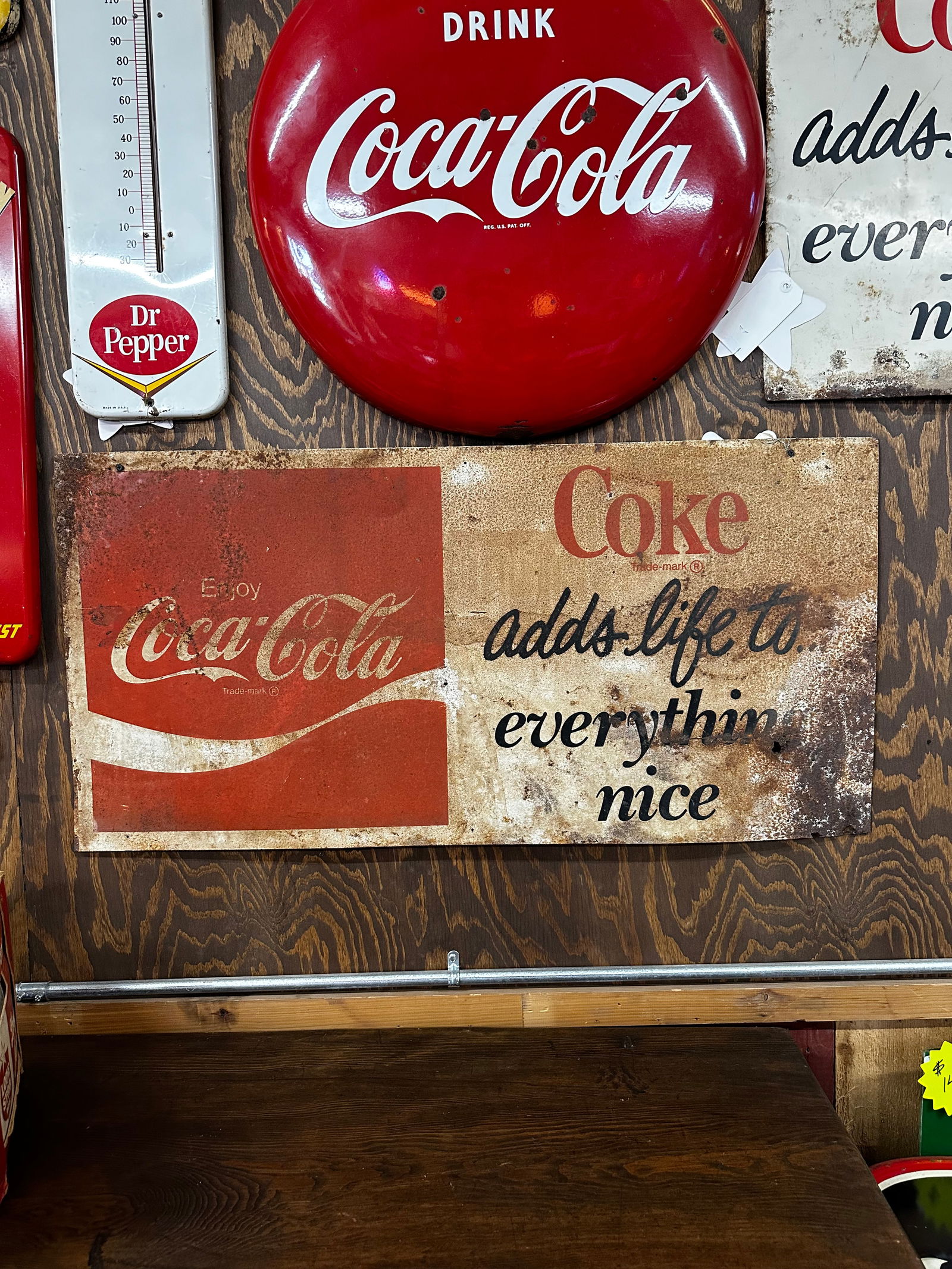 Large Coca Cola Sign (1 of 2)