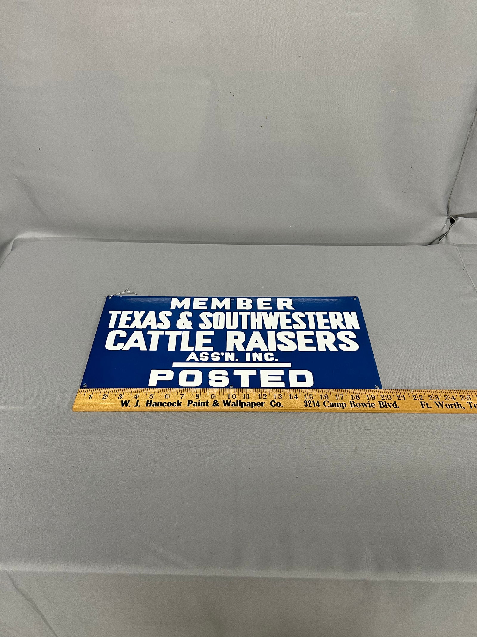 Texas and Southwestern Cattle Raisers Sign (1 of 3)
