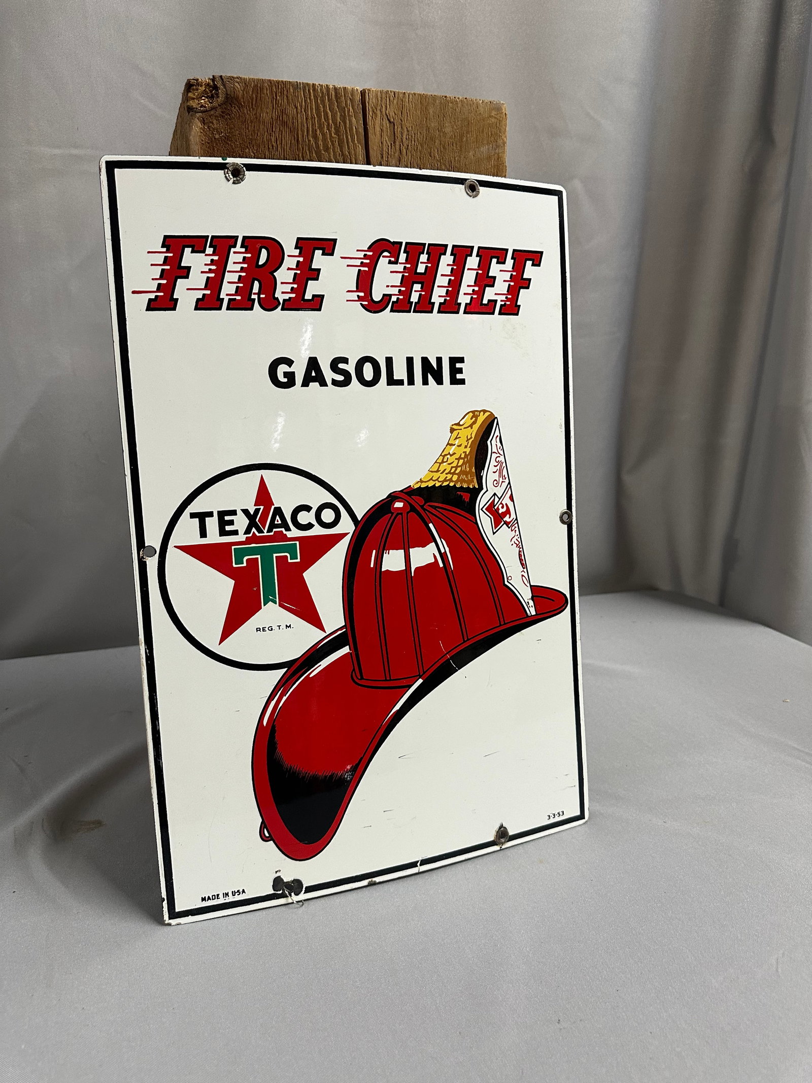 Sky Chief Supreme Texico Metal Sign: Sky Chief Supreme Texico Metal Sign 12" X 18" Please take a moment to review our detailed Shipping Policy and Terms and Conditions before placing any bids. Understanding these policies ensures a smoot