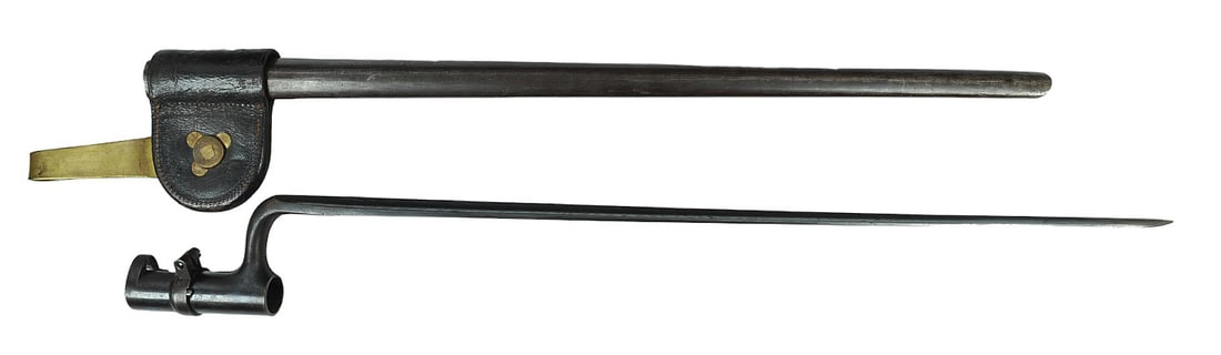 US Military Indian Wars era M1873 45/70 Trapdoor Socket Bayonet (VDM) (1 of 7)