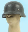 German Made, Finnish issue WWII M40 Stalhelm Helmet (A)