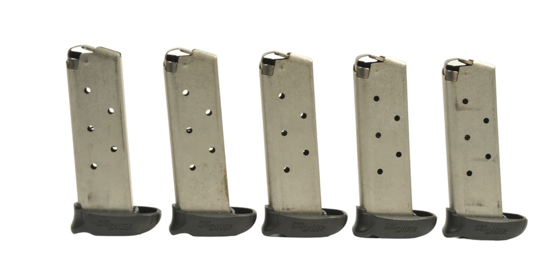 Five SIG P238 Magazines (RTW) (1 of 4)