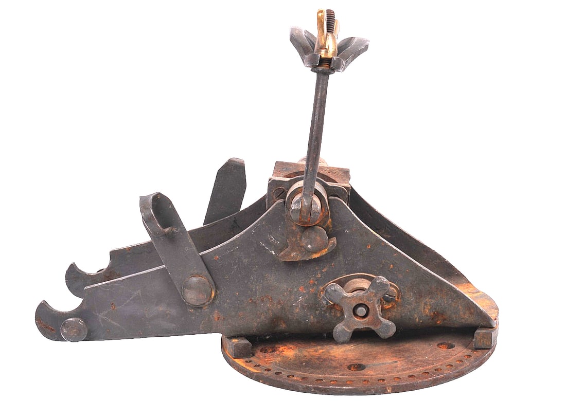 RARE Imperial German WWI era MG-08 Fixed Base Mount (A) (1 of 6)