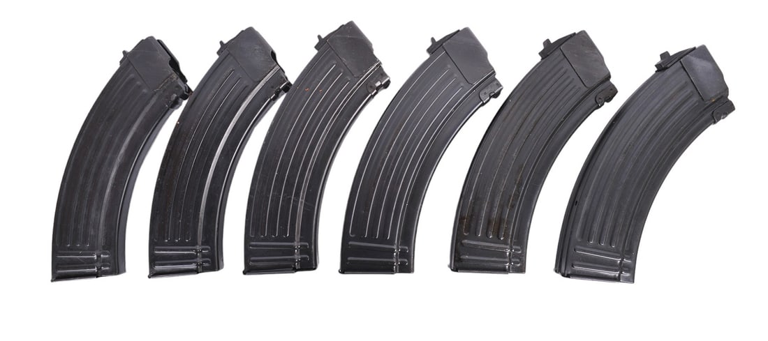 Chinese Flat Back 7.62x39 30 Round Magazines Lot of 6 (WHD) (1 of 4)