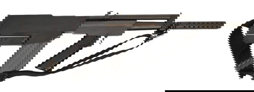 Bushmaster ARM 5.56x45MM Pistol FFL Required: 001489 (RGA1): A Bushmaster ARM 5.56x45MM Pistol that is in good condition with a bright and defined bore. The action appears to function properly, and the finish shows some light usage. The trigger guard has been
