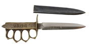 French Au Lion produced US Military World War I M1918 Trench Dagger (SGF)