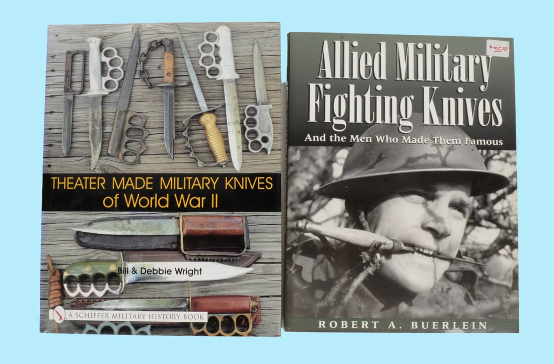 Two Collector Reference Books on Fighting Knives (A) (1 of 16)