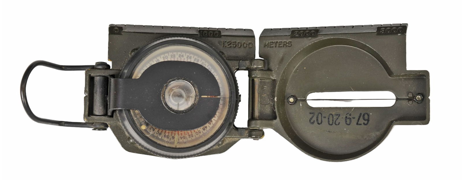 US Military Vietnam era Lensmatic Magnetic Compass (S2L) (1 of 6)