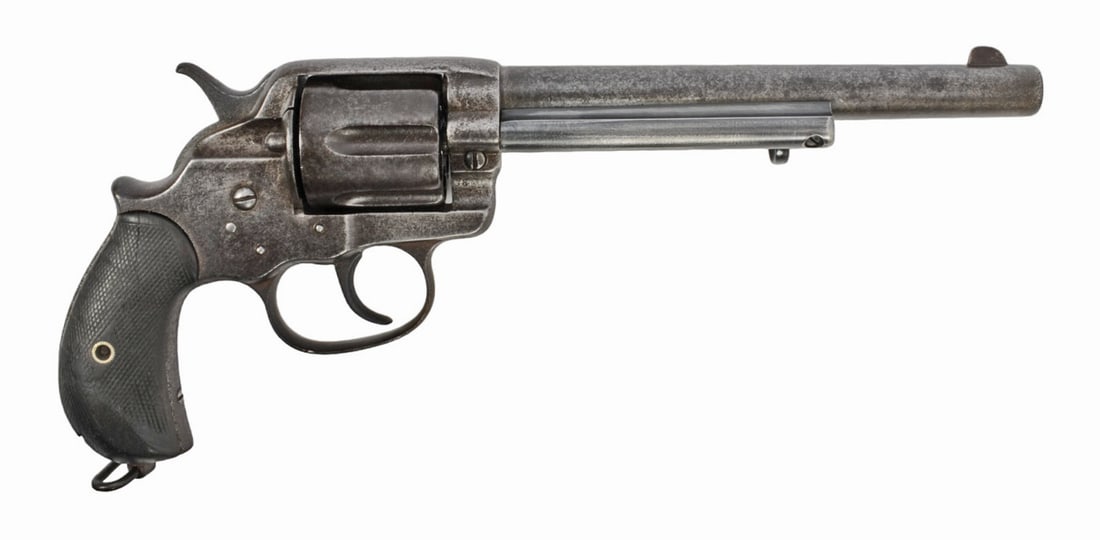 Colt Model 1878 45 LC Revolver No FFL Required (RM1): A Colt Model 1878 45 LC Revolver that is in good condition with with a slightly dark but defined bore. The action seems loose and the lockup has a lot of play and should be adjusted. The finish shows 
