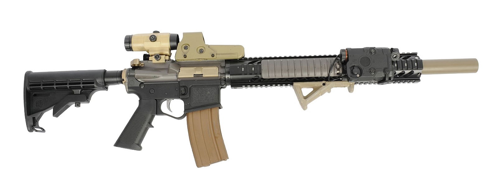 Plum Crazy AR-15 300 Blackout Semi-auto Rifle FFL Required: 2AR00146(APL1): A Plum Crazy AR-15 300 Blackout Semi-auto Rifle that is in good to very good condition with a bright and defined bore. The action appears to function properly and the finish has mild usage wear with s