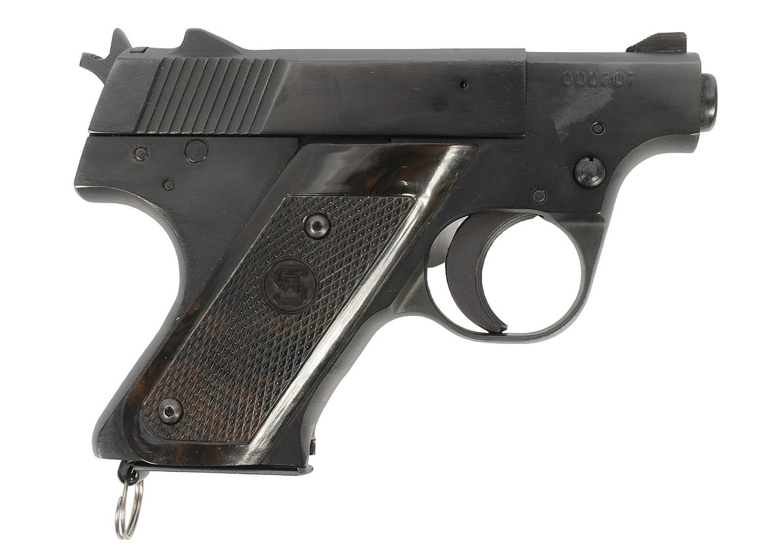 Sterling Arms Model PPL .380 ACP Semi-auto Pistol FFL Required: 000707 (J2D1): A Sterling Arms Model PPL .380 ACP Semi-auto Pistol that is in good to very good condition with a bright and defined bore. The action appears to function properly and the finish shows light usage wear