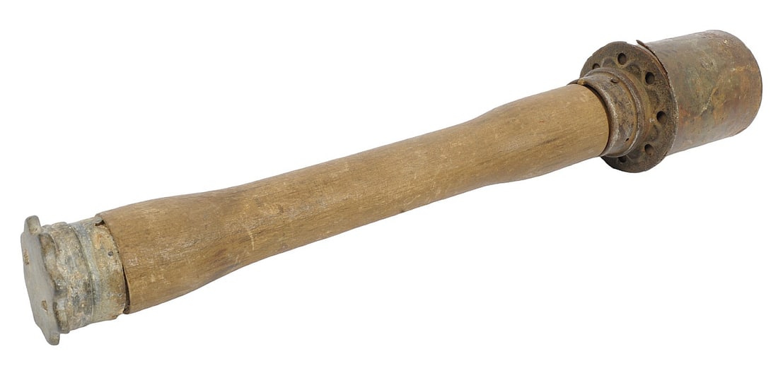 *German Military WWII era Nebelhandgranate 39 Potato Masher Inert Smoke Grenade (C2P) (1 of 6)