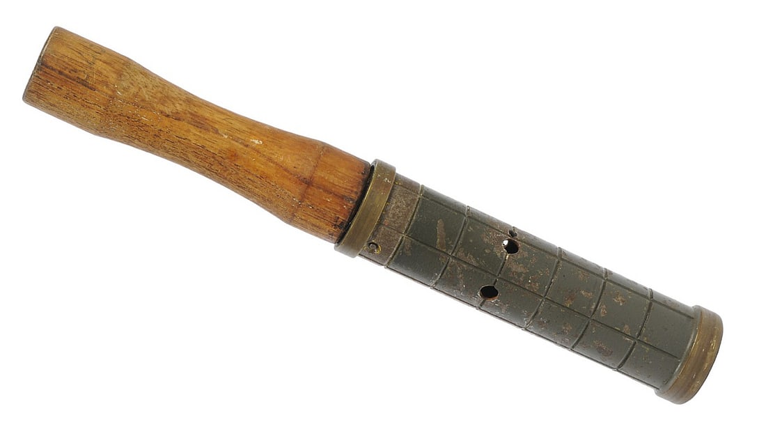 Inert Vietnam War Era Improvised Stick Grenade (C2P) (1 of 6)