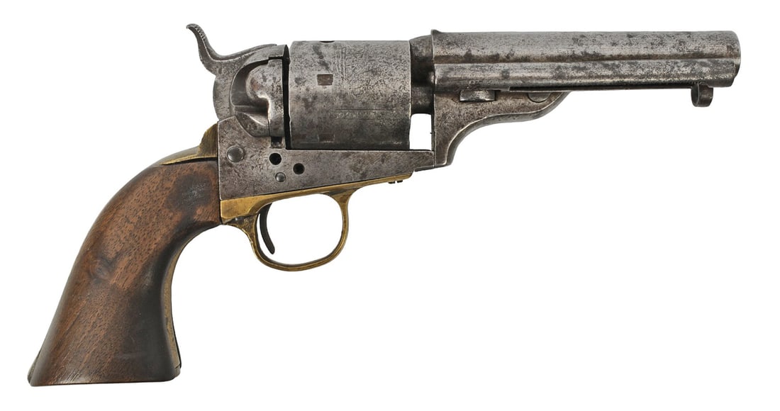 Colt Model 1873 'Open-top' 44 Colt Single-action Revolver No FFL Required Project Gun (RM1): A Colt Model 1873 'Open-top' 44 Colt Single-action Revolver that is in fair to good condition with a slightly dark but defined bore. The action doesn't function properly but needs just a few parts to 