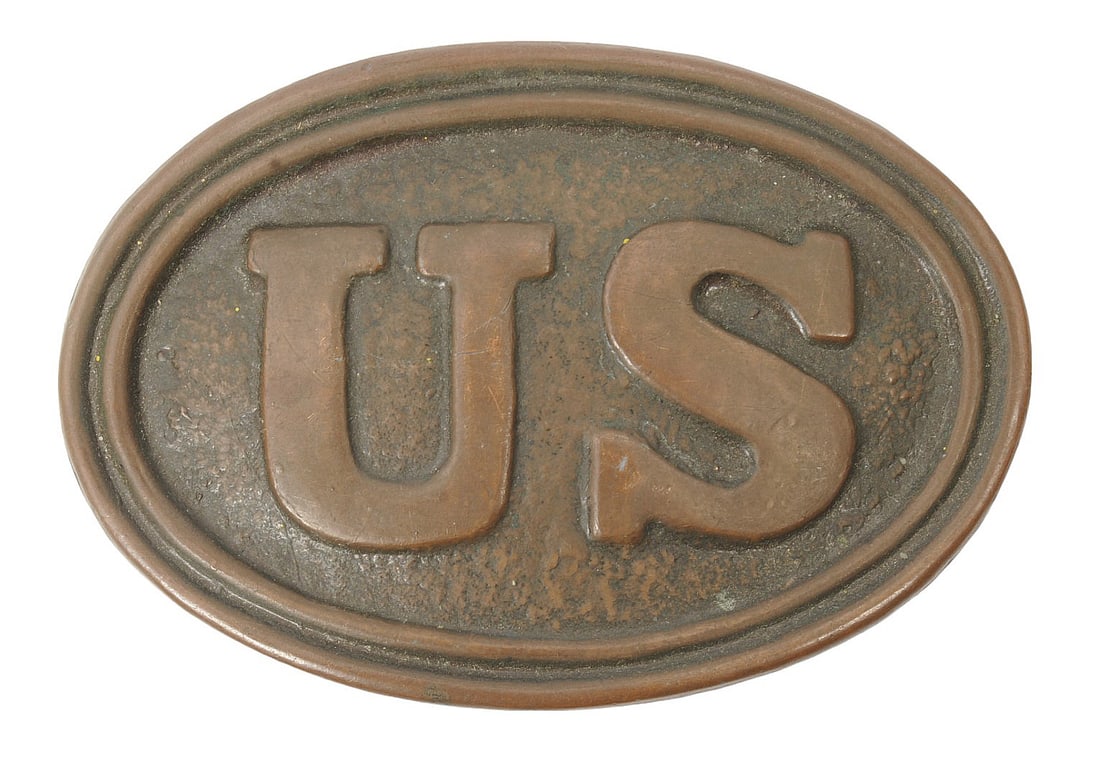 Reproduction Civil War Style Union "US" Belt Plate (KDW) (1 of 3)