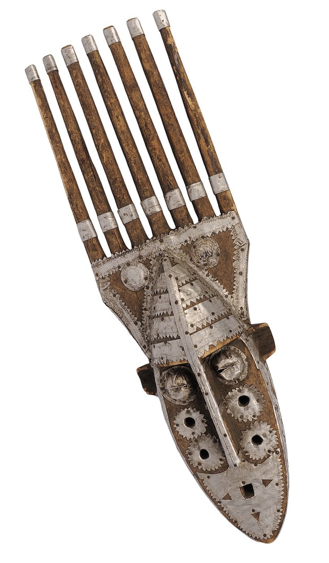 African Kwele Tribal Ceremonial Mask (RM) (1 of 11)